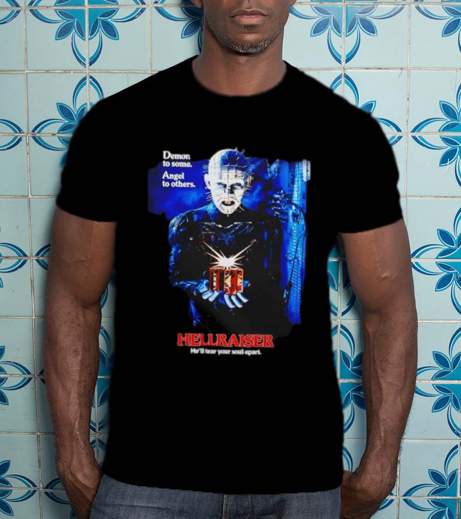 Hellraiser Demon To Some Angel To Others Iconic Horror T-Shirt