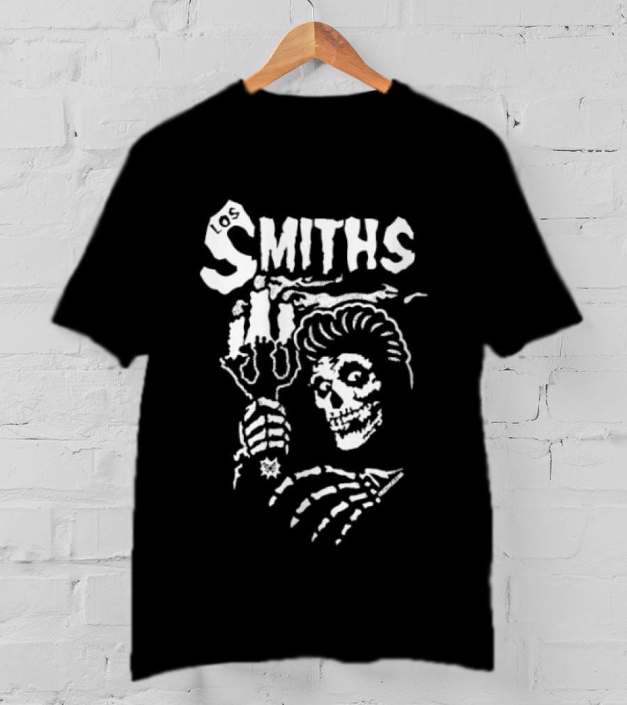 Smiths Skeleton El Joker Band Mashup T-Shirt