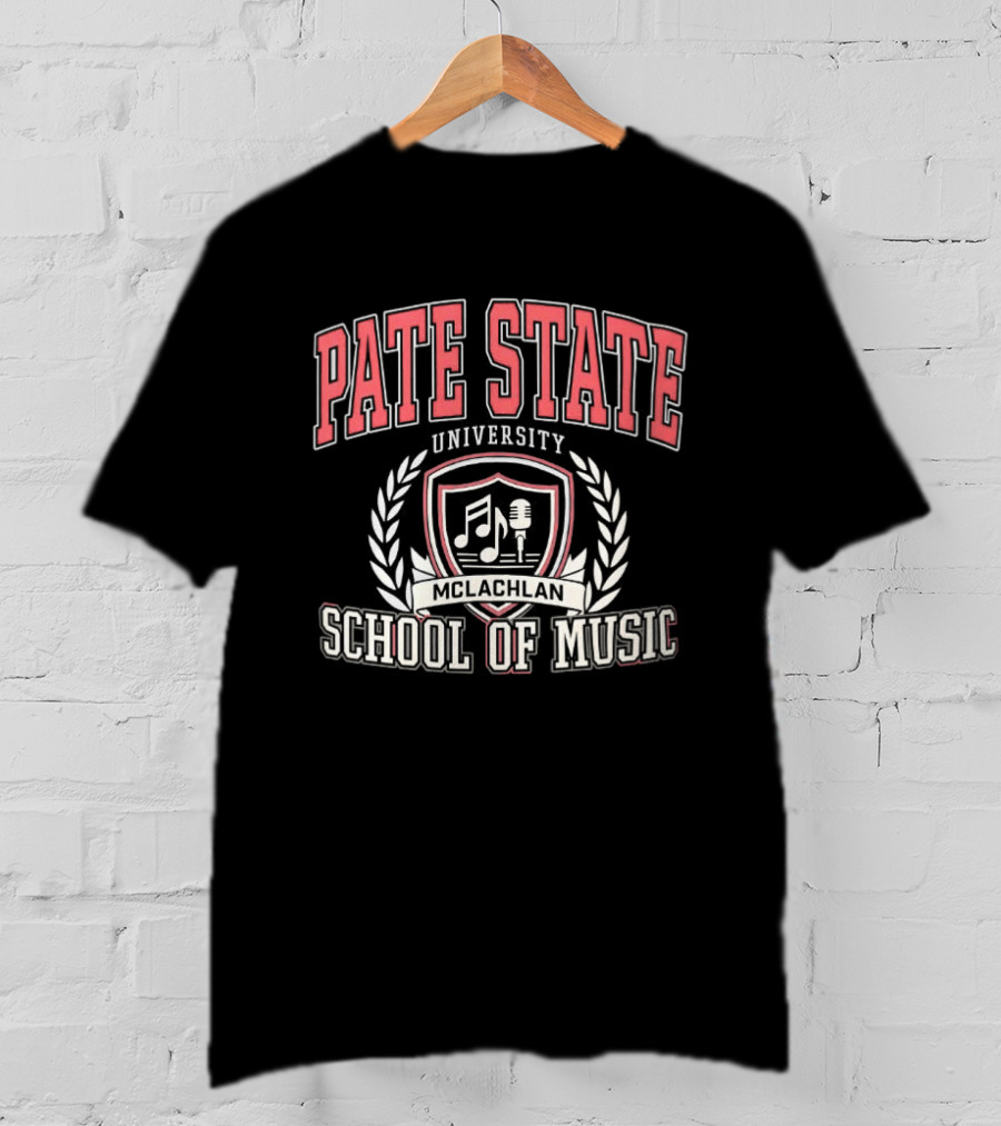 Pate State University McLachlan School Of Music T-Shirt