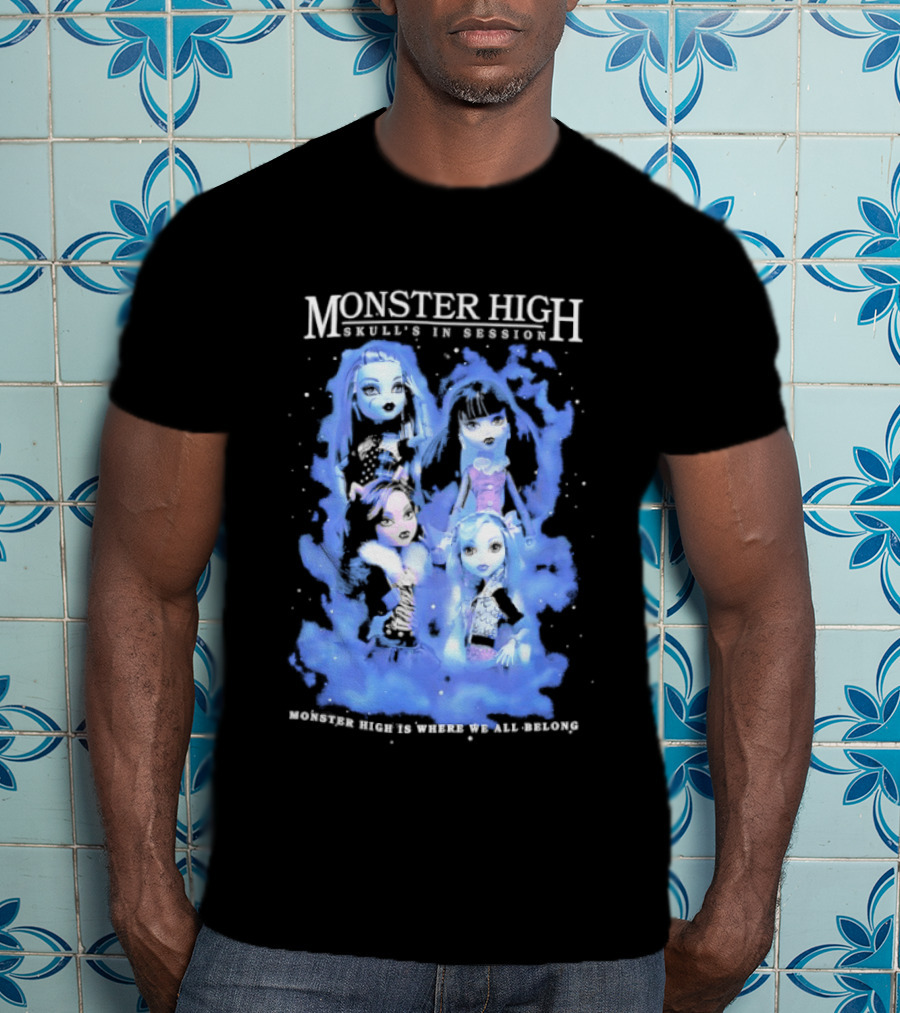 Monster High Skull's In Session Where We All Belong T-Shirt