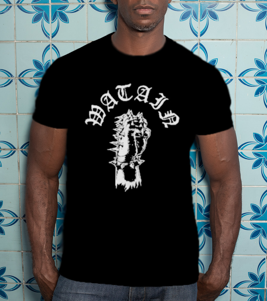 Watain Iron Fist Spiked Gauntlet T-Shirt