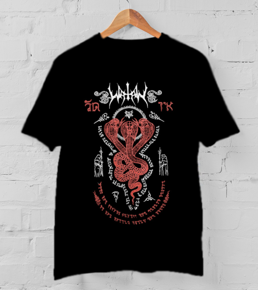 Watain Trismegistos Serpent Symbol With Esoteric T-Shirt
