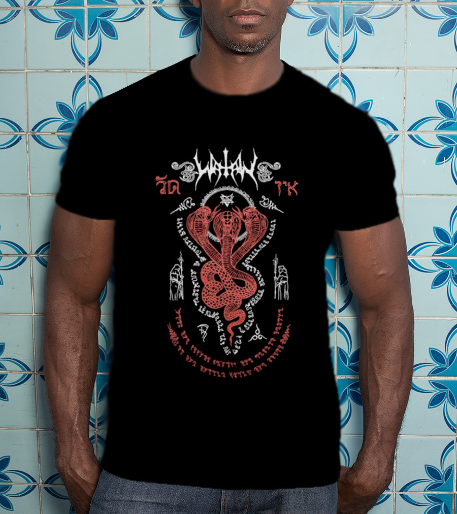 Watain Trismegistos Serpent Symbol With Esoteric T-Shirt