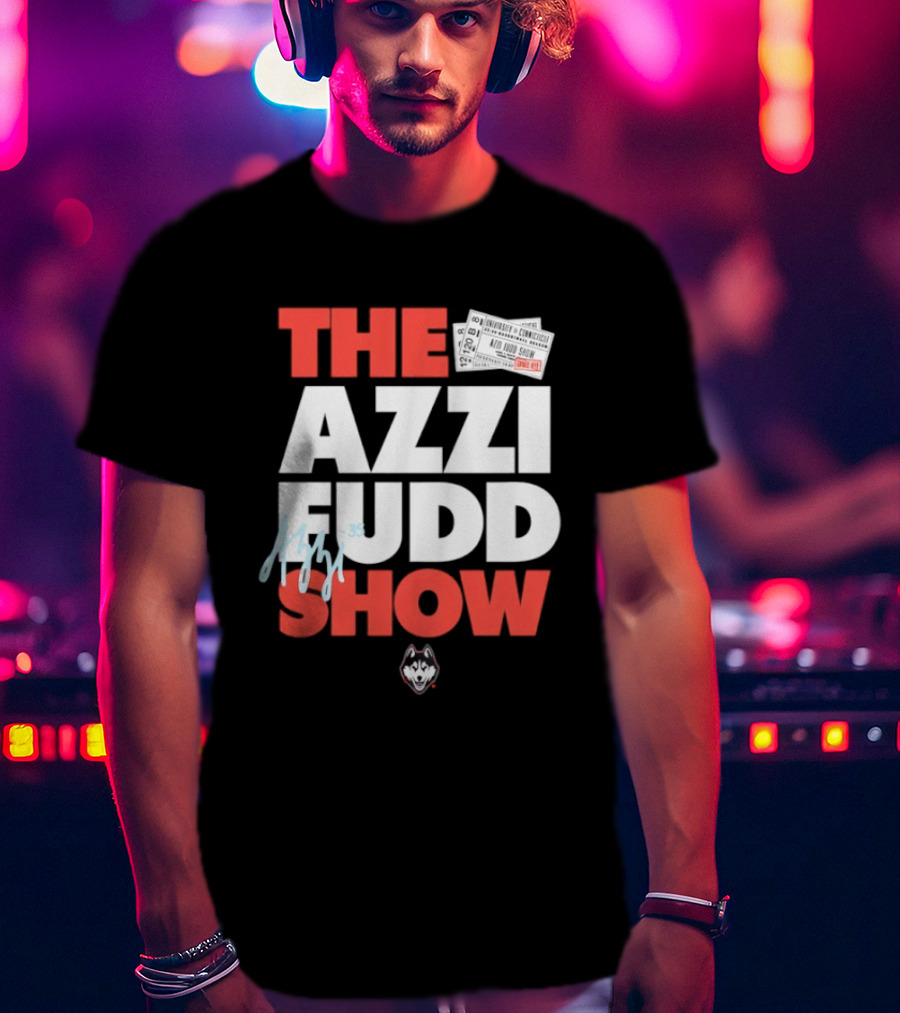 The Azzi Fudd Show UConn Huskies Basketball 35 T-Shirt
