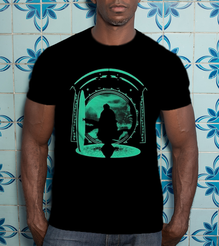 Hobbit Doorway Middle Earth Fantasy Adventure T-Shirt