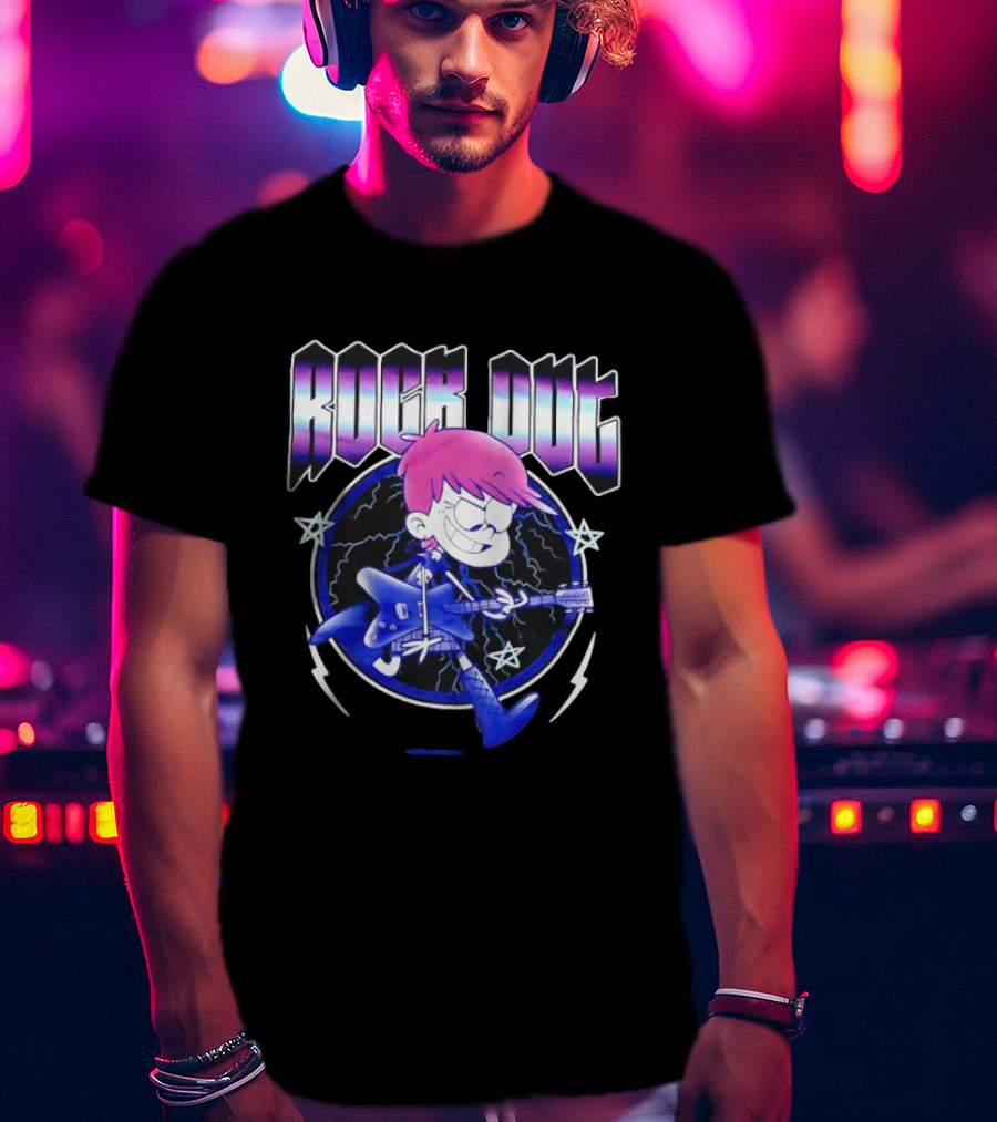 The Loud House Luna Loud Rock Out Guitar Star T-Shirt