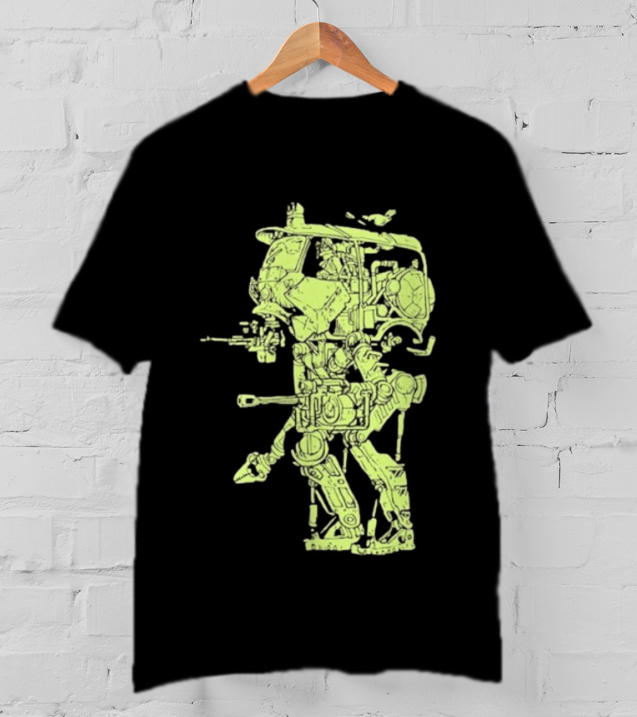 Wolf Parade Thin Mind Mech Walker Concept T-Shirt