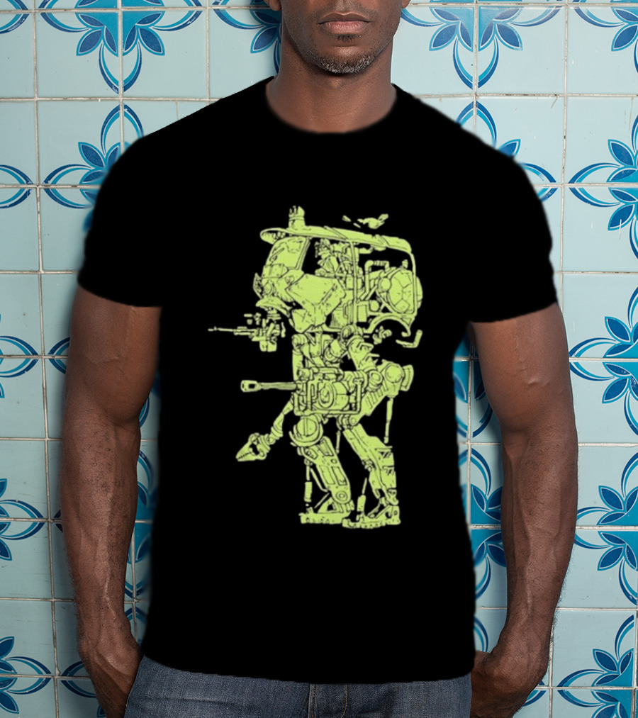 Wolf Parade Thin Mind Mech Walker Concept T-Shirt