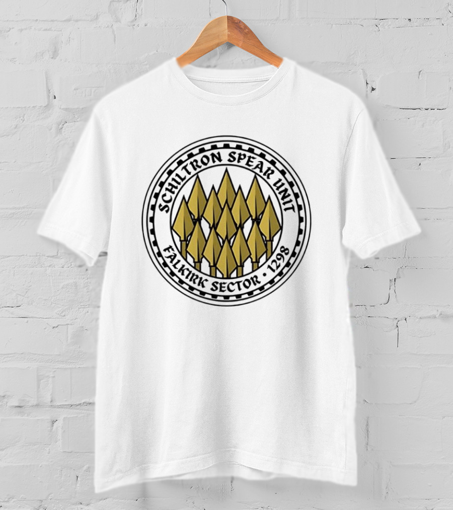 Schiltron Spear Unit Falkirk Sector 1298 Battle Of Falkirk T-Shirt