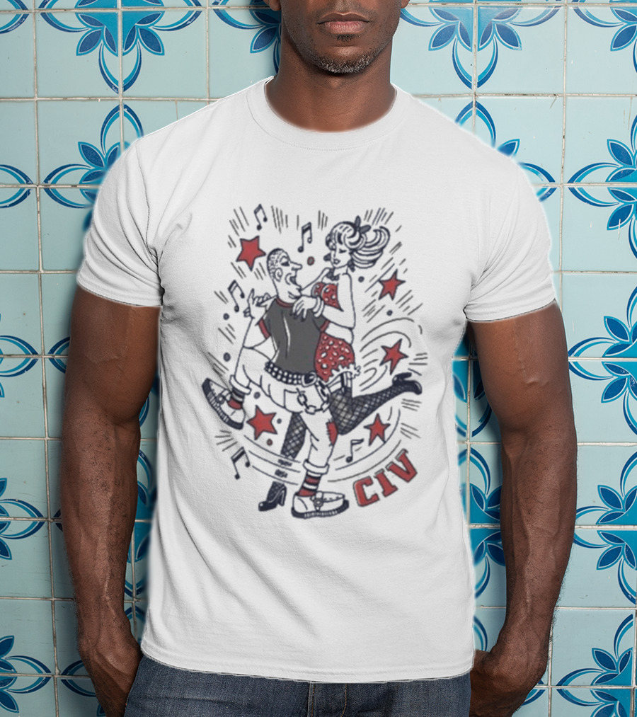 CIV 31 Year Of Set Your Goals Dancing Music Stars T-Shirt