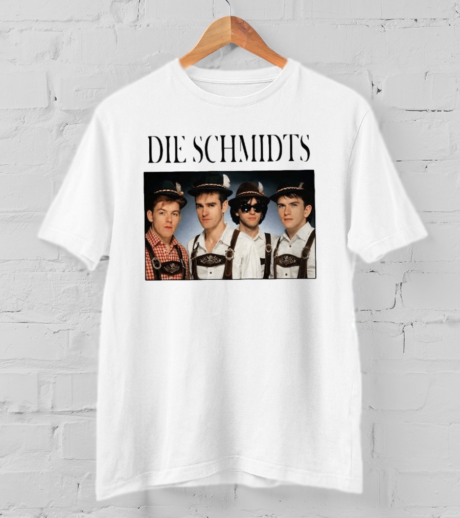 Die Schmidts Oktoberfest Band Photo Bavarian Outfit T-Shirt