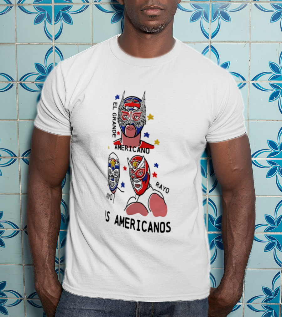 El Grande Americano Mu Muyo Mayo Es Americanos T-Shirt