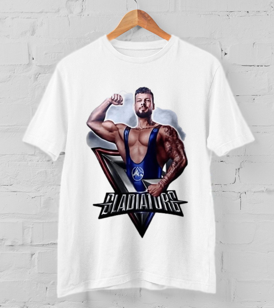 Gladiators TV Series Iconic Bodybuilder Pose T-Shirt