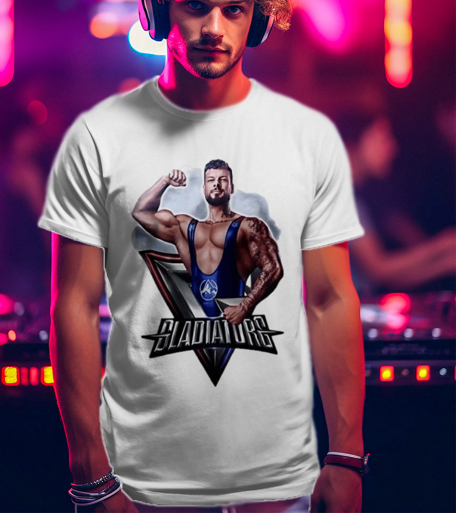 Gladiators TV Series Iconic Bodybuilder Pose T-Shirt