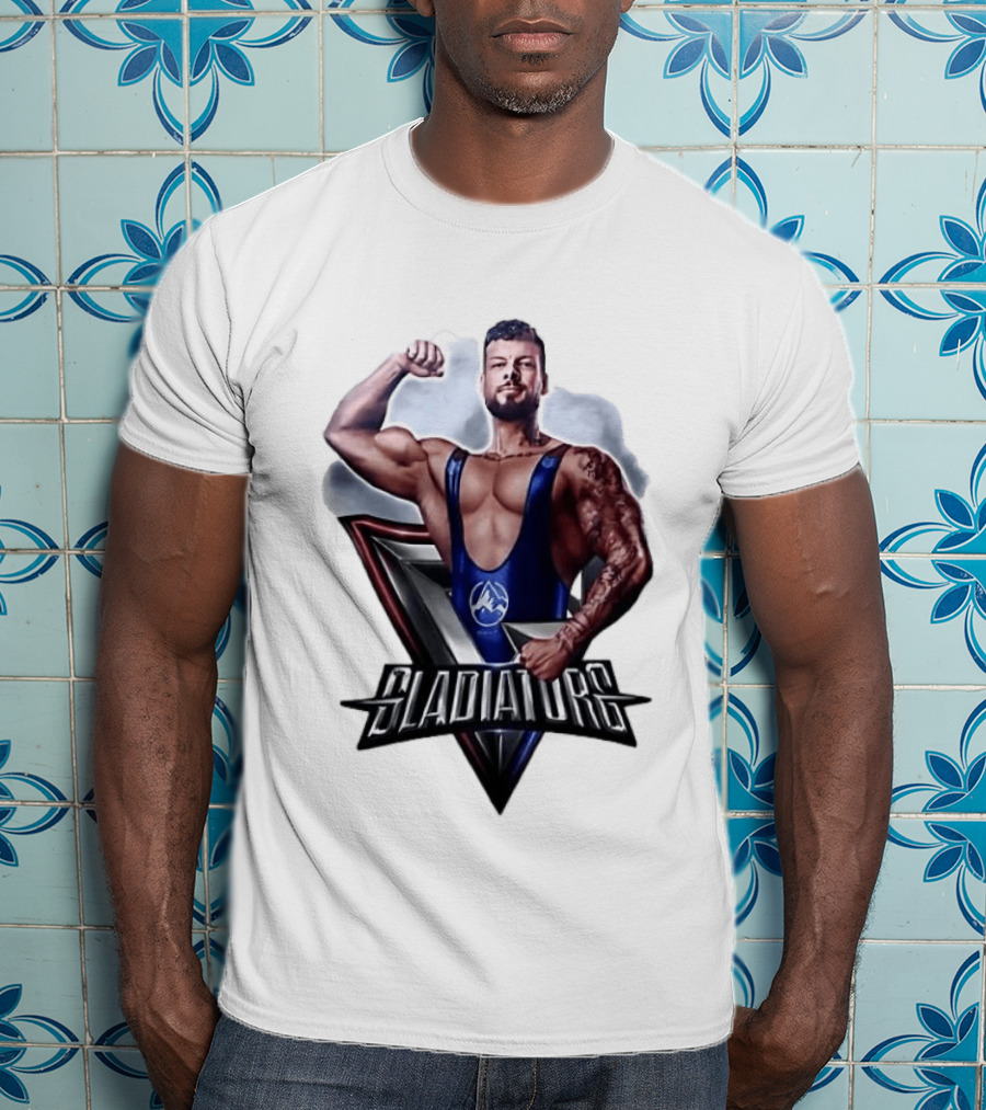 Gladiators TV Series Iconic Bodybuilder Pose T-Shirt