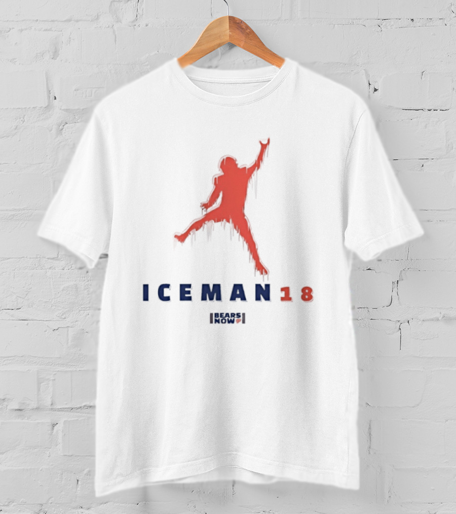 Iceman 18 Chicago Bears Caleb Williams Jumpman T-Shirt