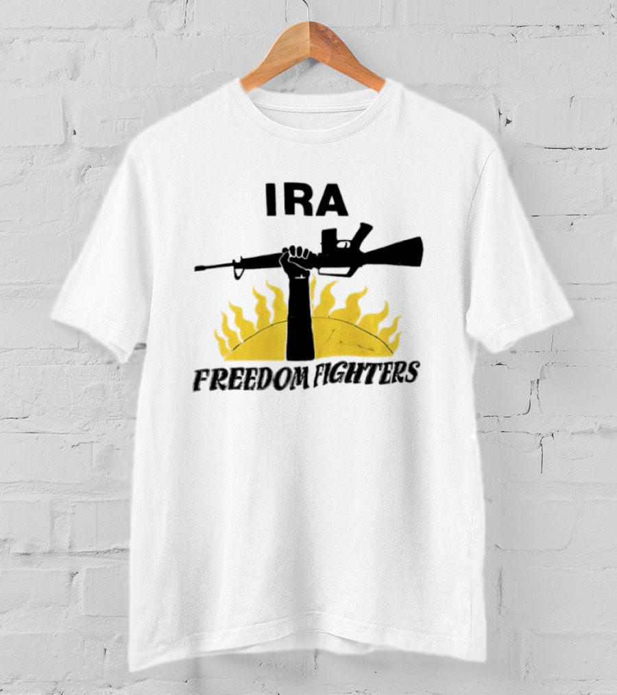 IRA Freedom Fighters Rifle Sunburst T-Shirt