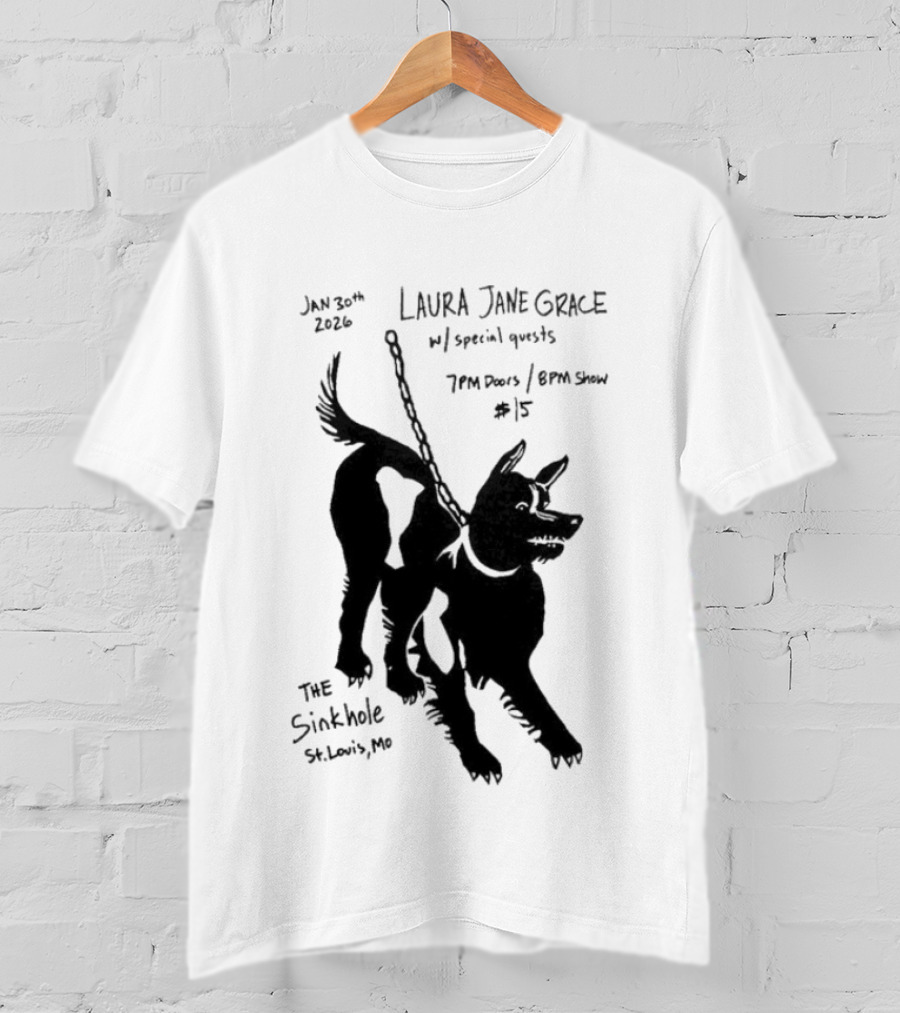 Laura Jane Grace With Special Guests The Sinkhole St Louis MO January 30 2026 T-Shirt
