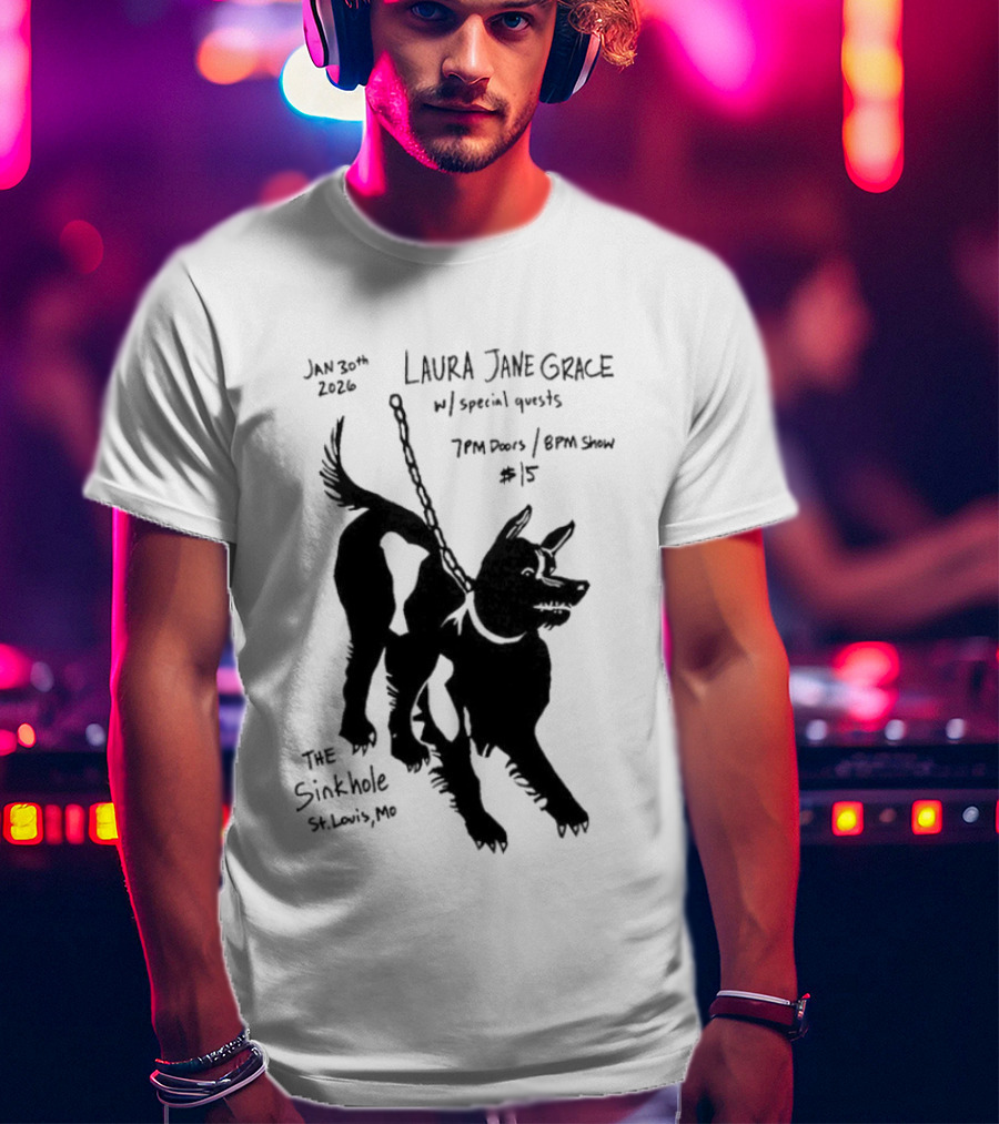 Laura Jane Grace With Special Guests The Sinkhole St Louis MO January 30 2026 T-Shirt