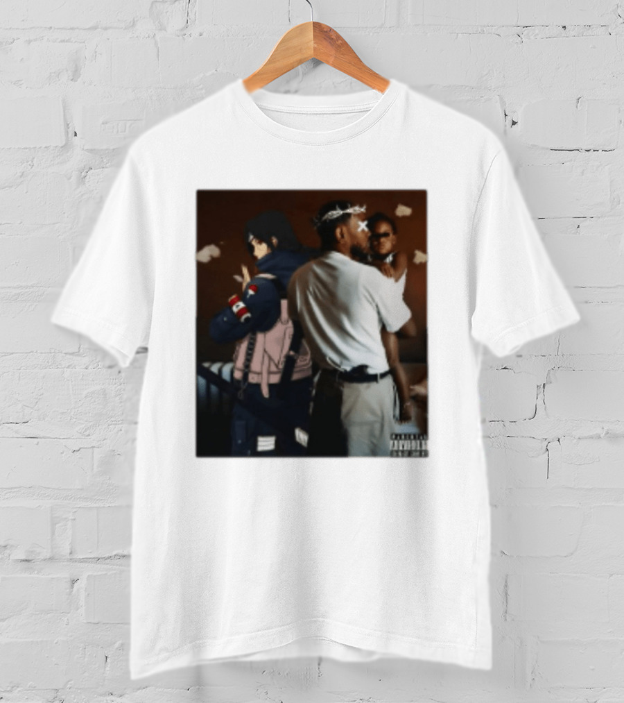 Mr Morale Kendrick Lamar Naruto Sasuke Collaboration T-Shirt