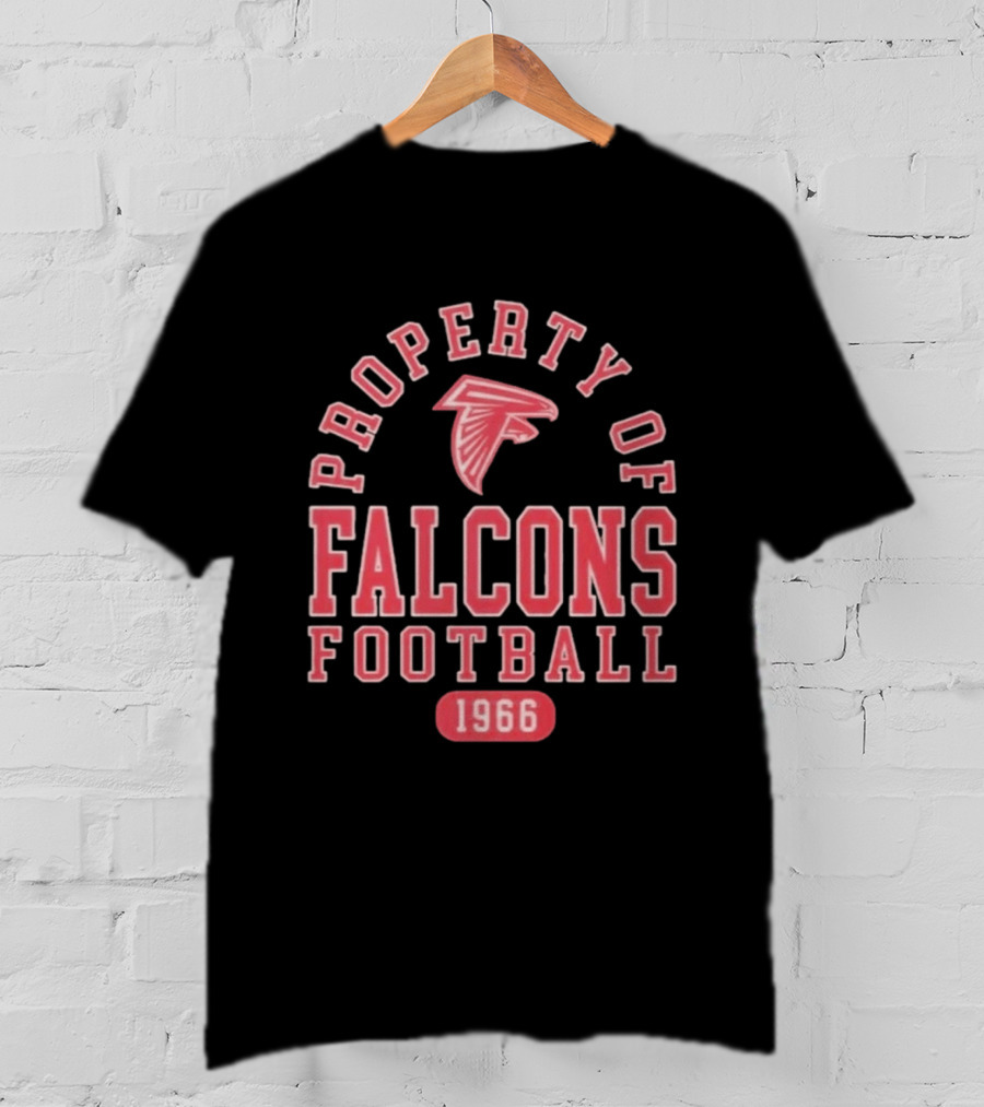 Property Of Falcons Football 1966 T-Shirt
