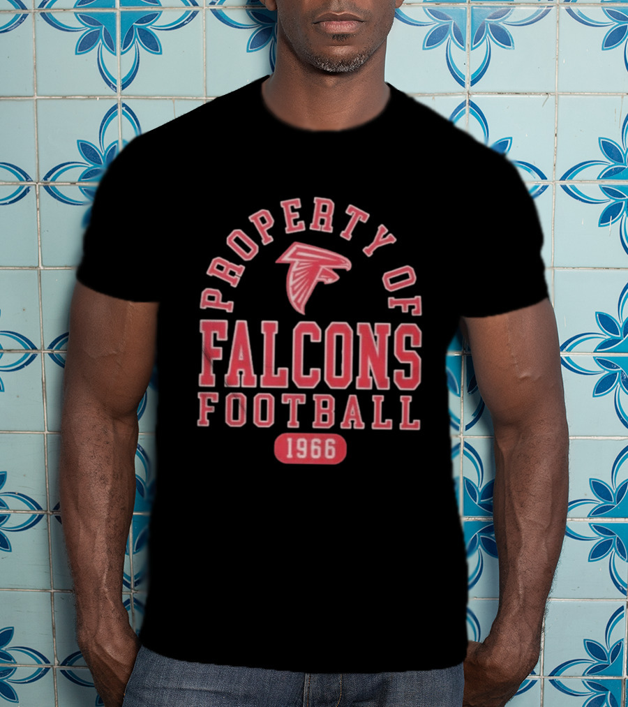 Property Of Falcons Football 1966 T-Shirt