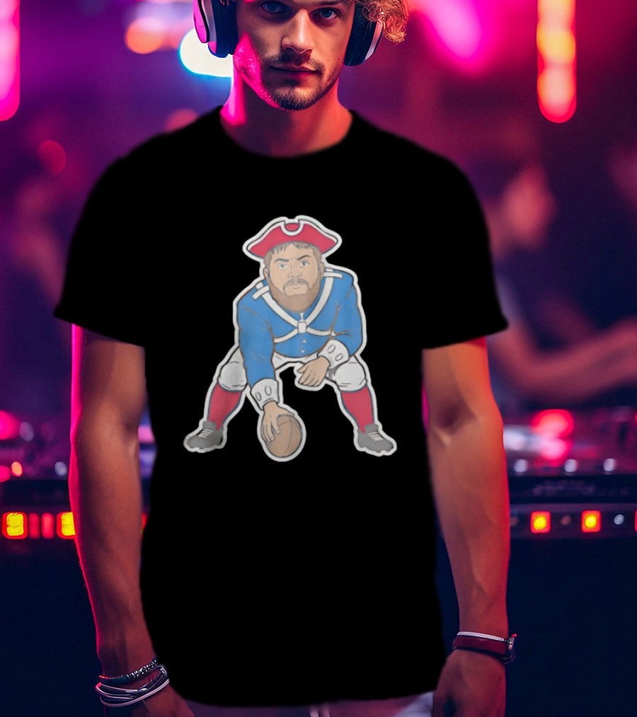 Best Section 10 Football Colonial Style Quarterback In Revolutionary War Uniform T-Shirt