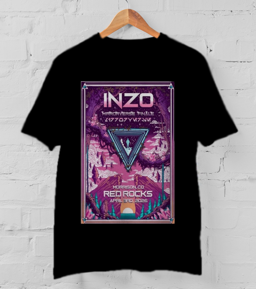 INZO Mirrorverse Finale Red Rocks Morrison CO April 3 2026 T-Shirt