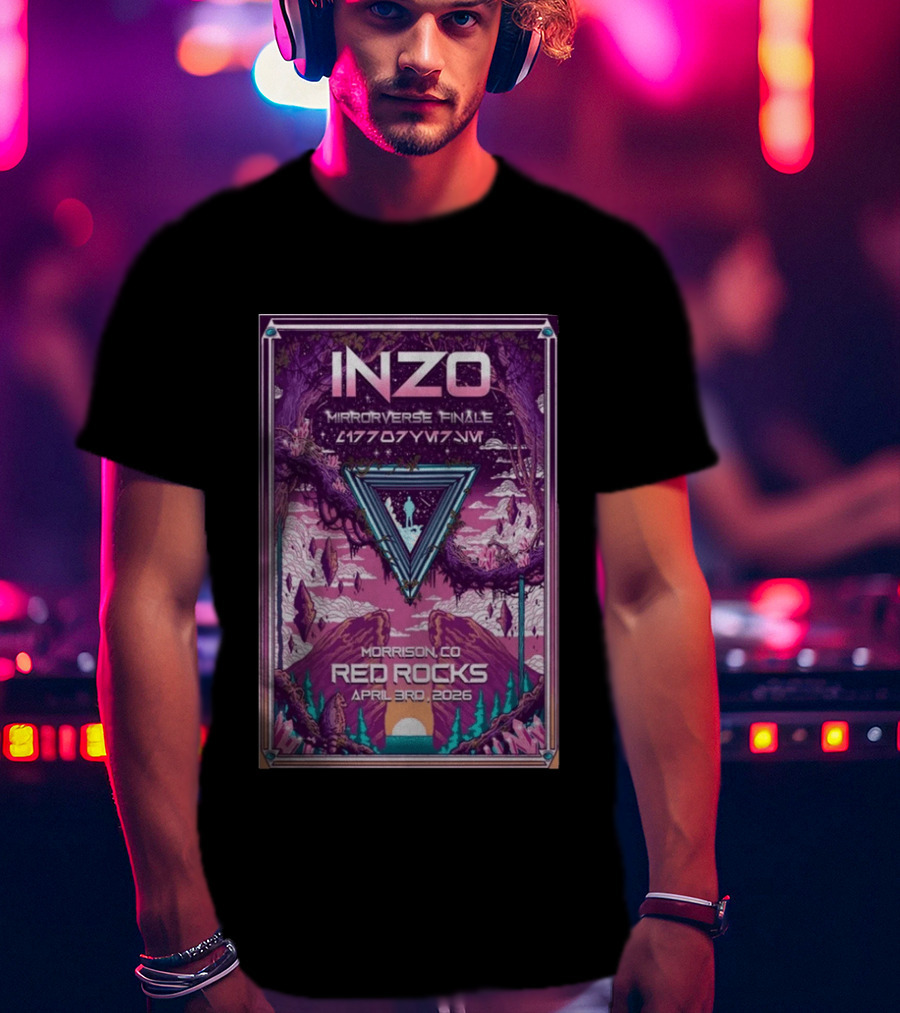 INZO Mirrorverse Finale Red Rocks Morrison CO April 3 2026 T-Shirt
