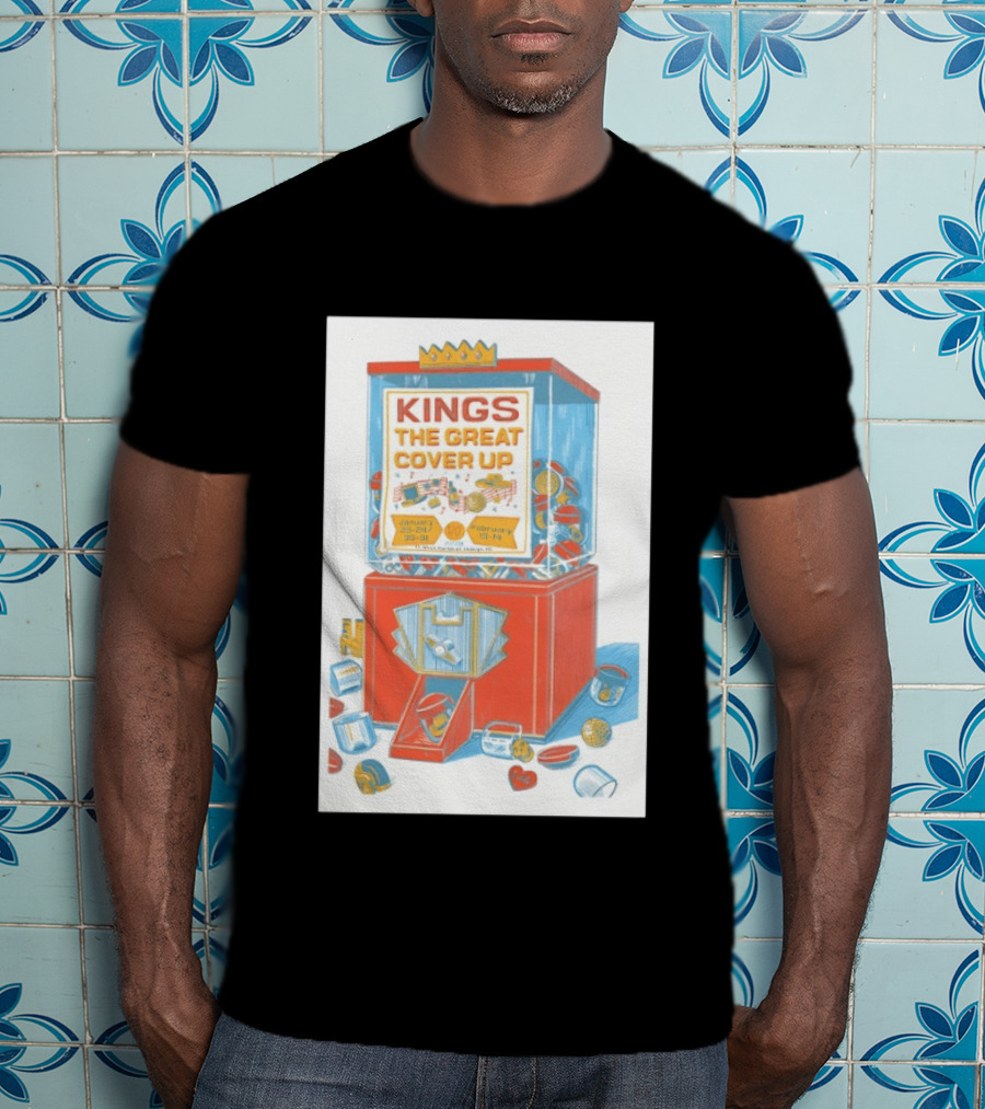 Kings The Great Cover Up January Raleigh NC 2026 February 2027 T-Shirt