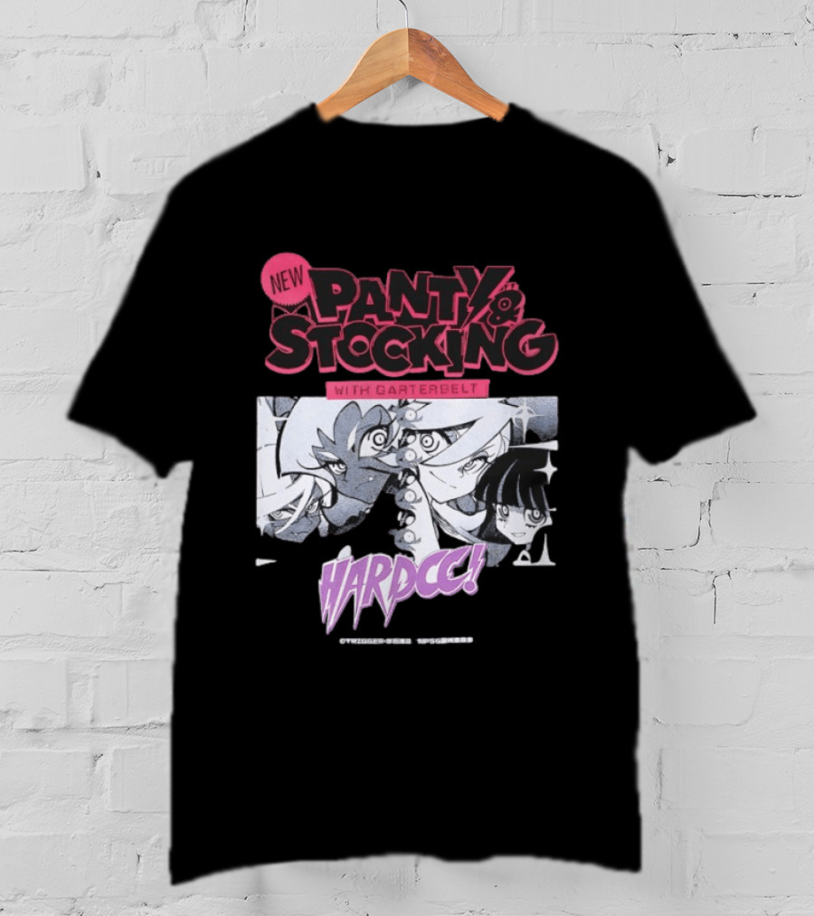 New Panty & Stocking With Garterbelt Hardcore Anime T-Shirt