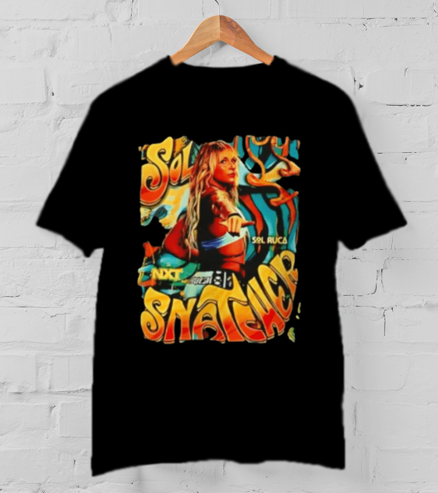 Sol Ruca NXT Sol Snatcher WWE Wrestling T-Shirt