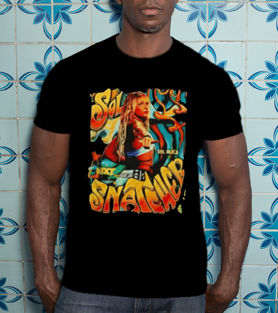 Sol Ruca NXT Sol Snatcher WWE Wrestling T-Shirt