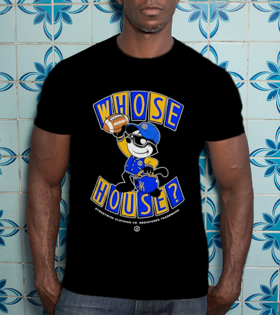 Whose House? Streetwise Football T-Shirt