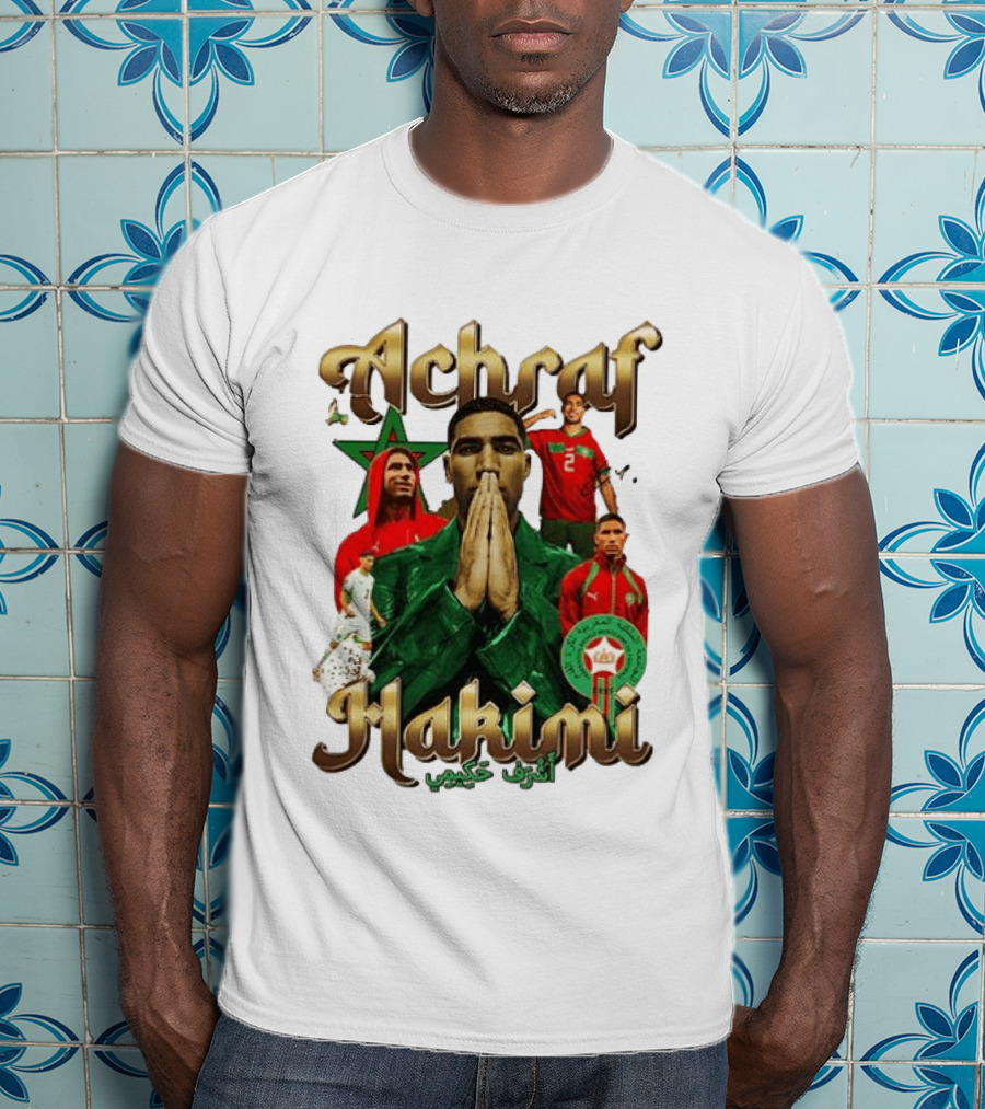 Achraf Hakimi Morocco National Team World Cup 2026 T-Shirt