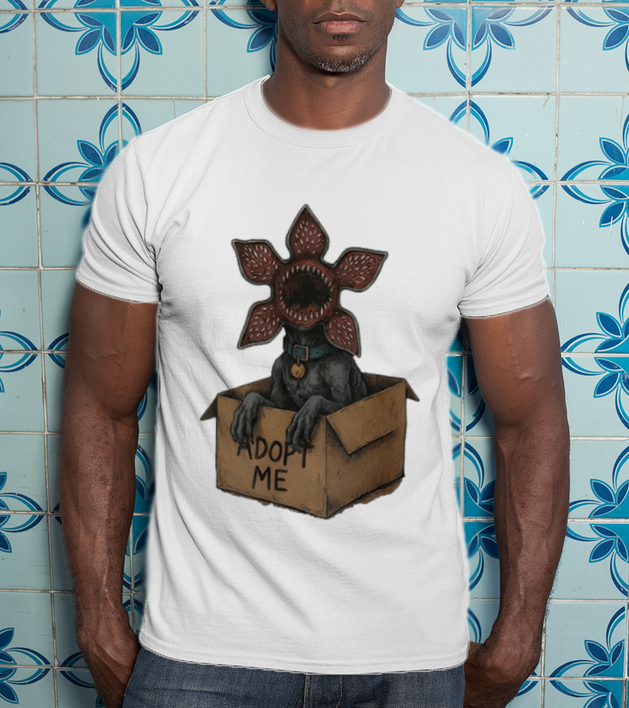 Adopt A Demogorgon Adopt Me Stranger Things Pet Box T-Shirt