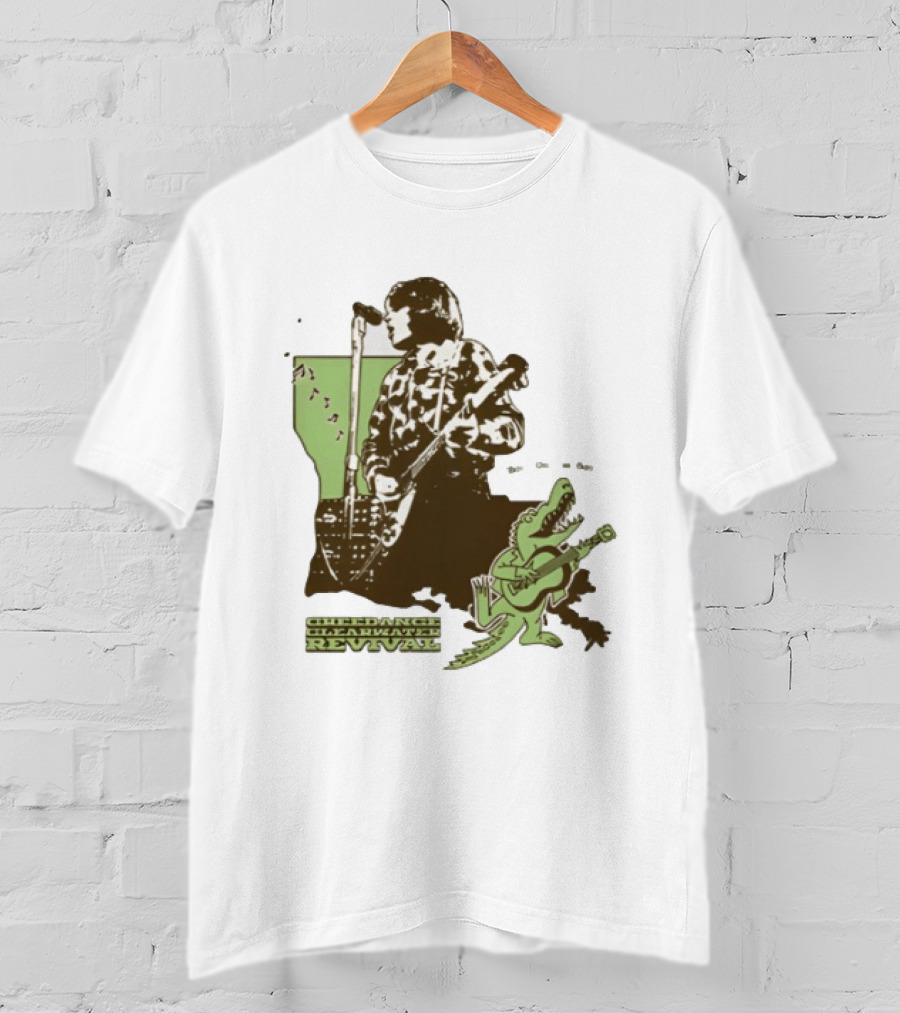 Creedence Clearwater Revival Bayou Vibes Swampy Riffs Pure CCR T-Shirt