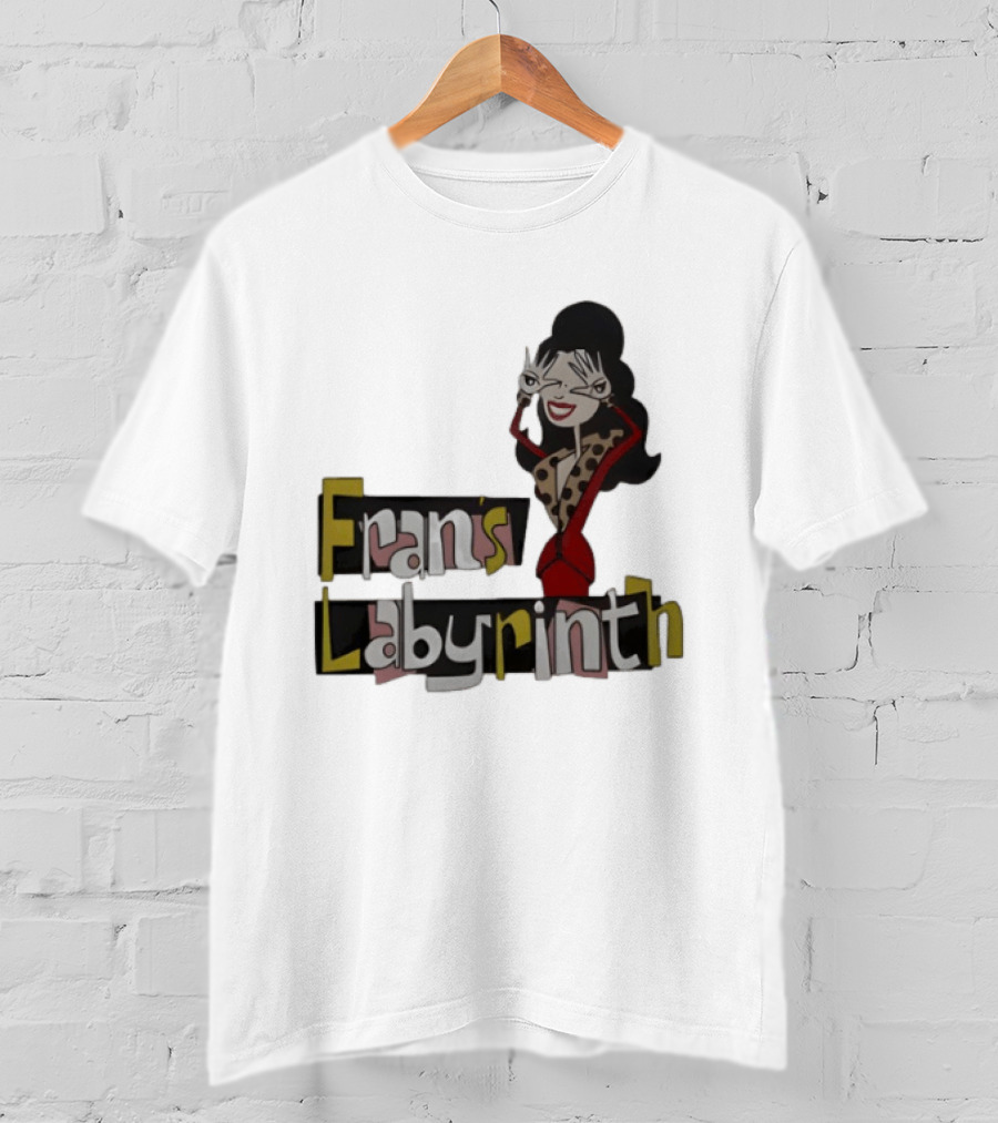 Fran's Labyrinth Surreal Chaos Culture Kickpunched T-Shirt