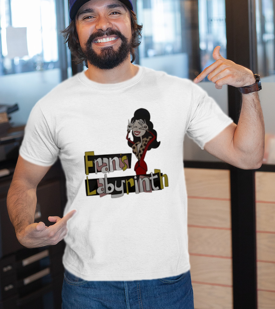 Fran's Labyrinth Surreal Chaos Culture Kickpunched T-Shirt