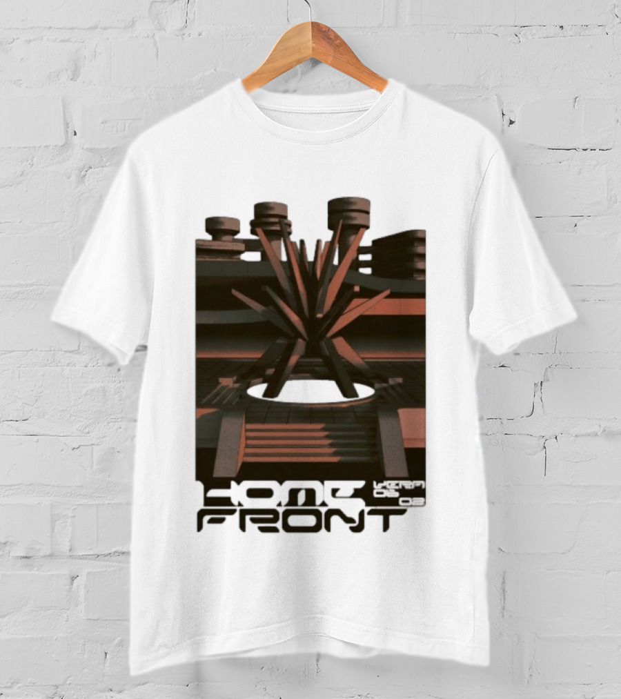 Home Front Feb 6 2026 Groningen NL Geometric Architecture T-Shirt