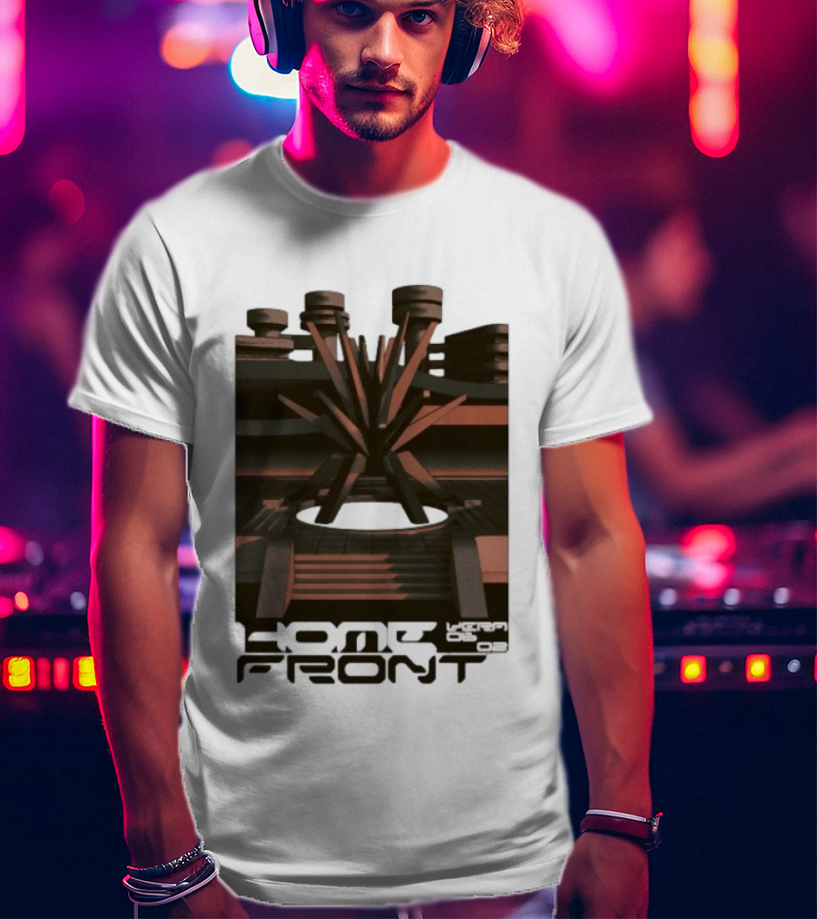 Home Front Feb 6 2026 Groningen NL Geometric Architecture T-Shirt