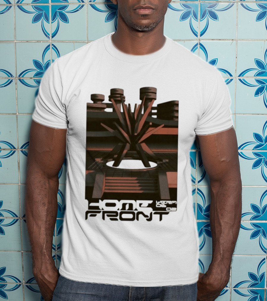 Home Front Feb 6 2026 Groningen NL Geometric Architecture T-Shirt