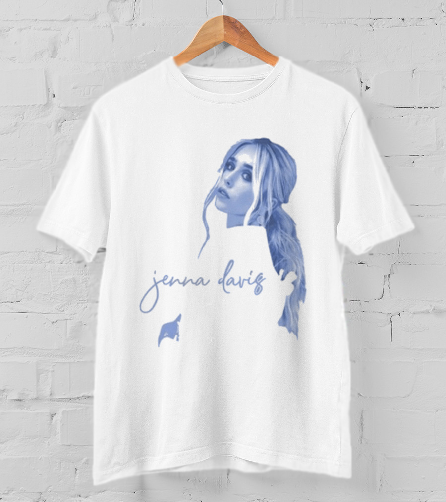 Jenna Davis Photo Blue T-Shirt