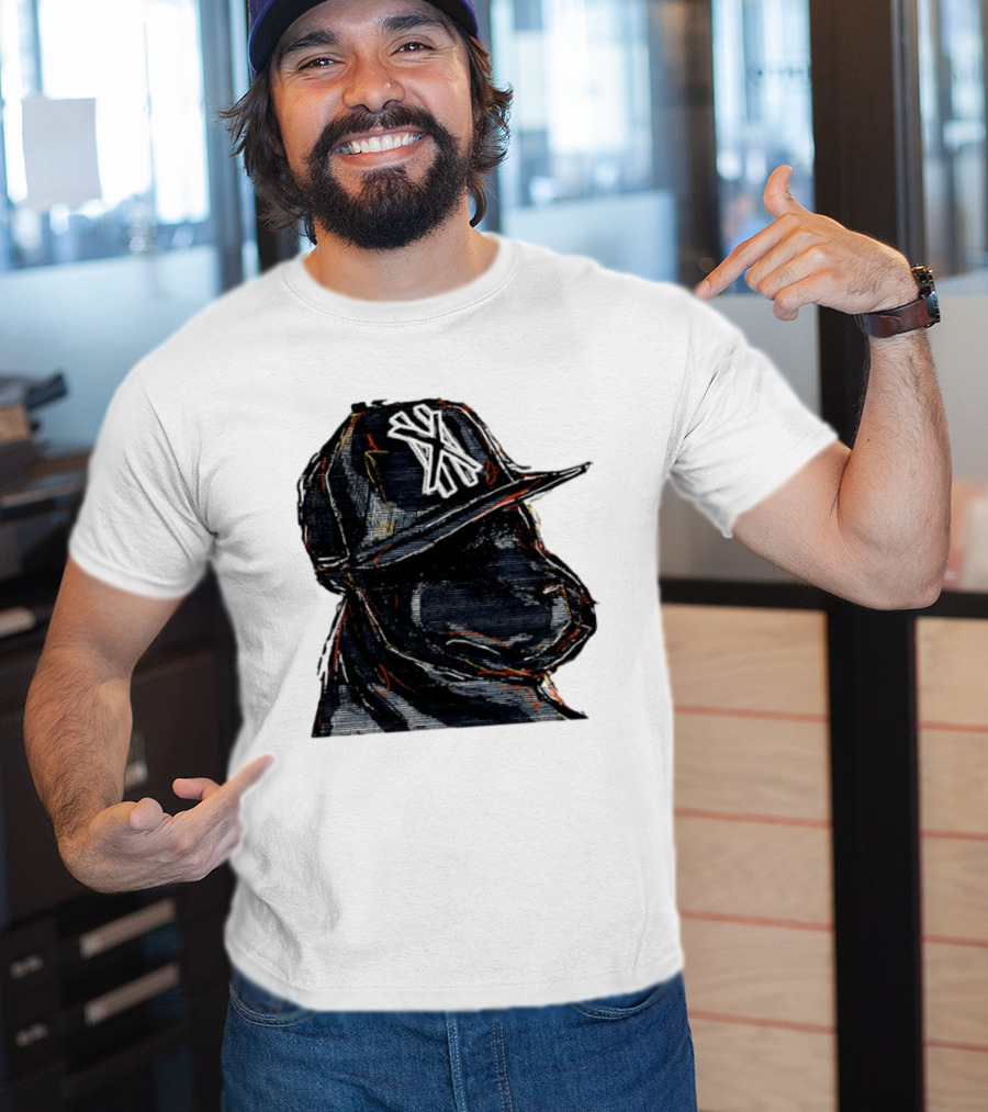 Labrador Retriever New York Yankees All Dogs Go To Heaven Cap T-Shirt