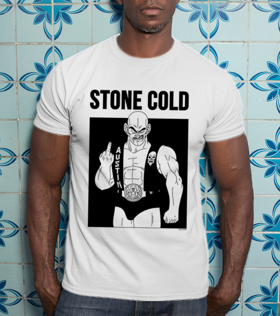 Stone Cold Nappa Gesture Iconic Fusion T-Shirt
