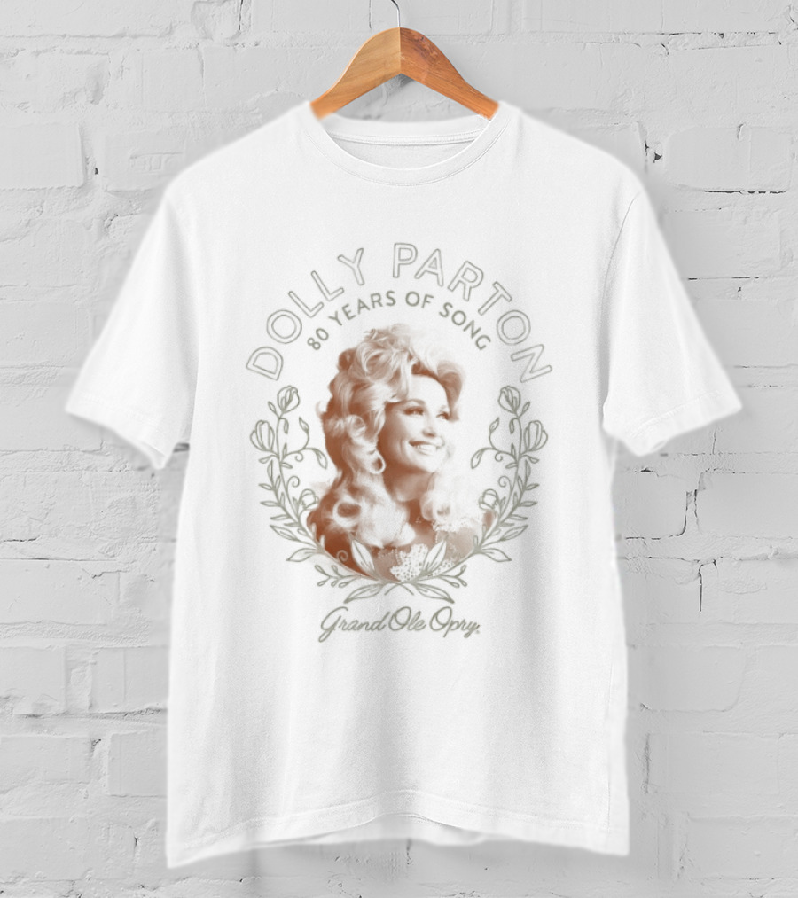 Dolly Parton 50 Years Of Opry Wildflower T-Shirt