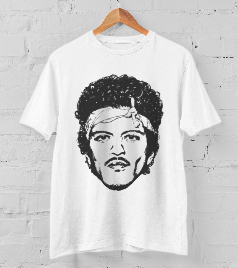 The Romantic Curly Hair Bandana T-Shirt