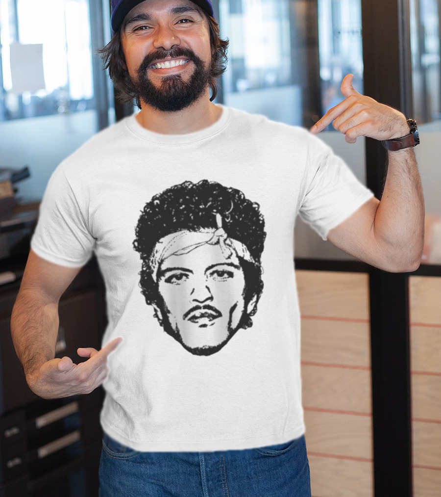 The Romantic Curly Hair Bandana T-Shirt