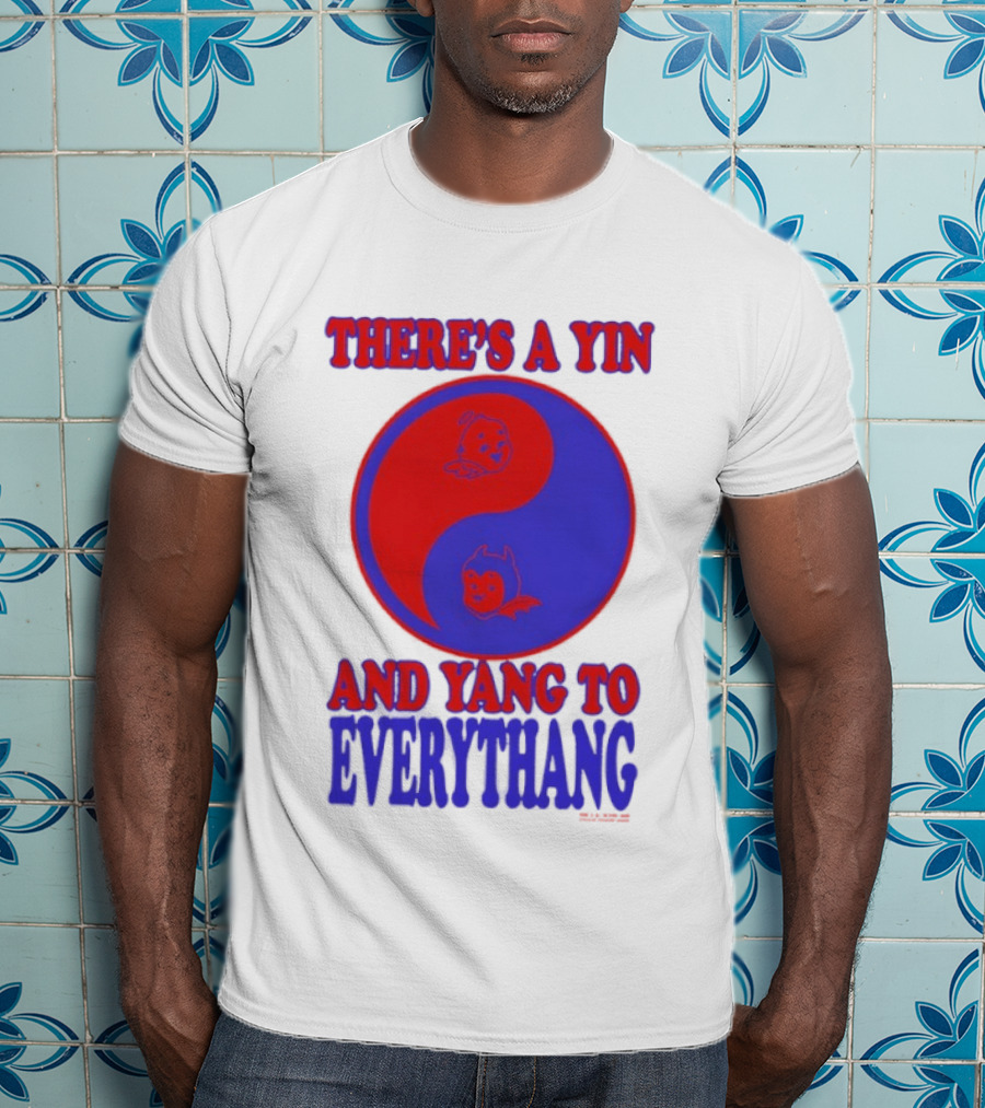 Yin Yang Duality With Angel Devil T-Shirt