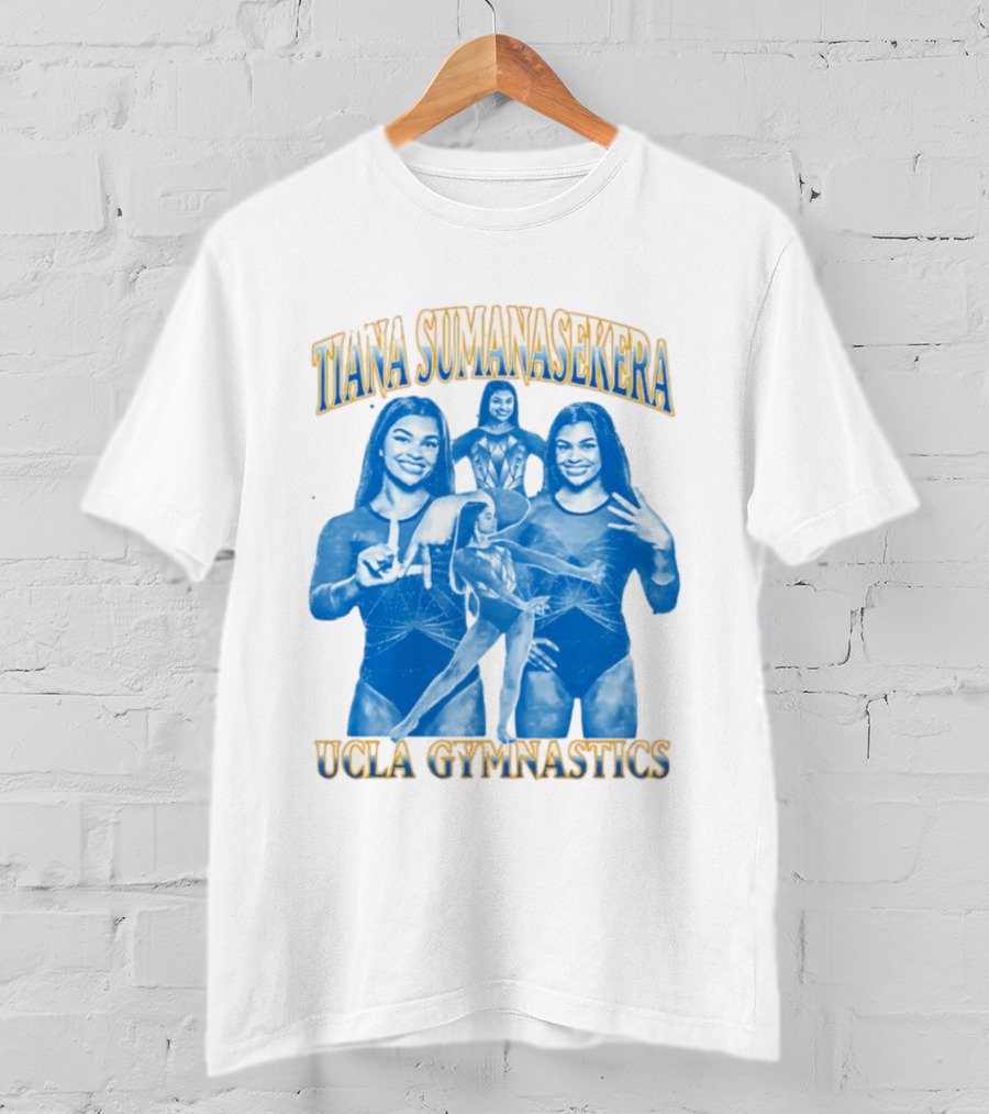 Tiana Sumanasekera UCLA Gymnastics Performance T-Shirt